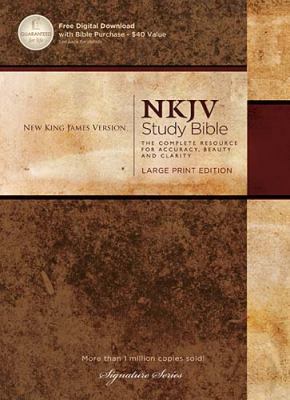 Study Bible-NKJV-Large Print [Large Print] 1418549967 Book Cover