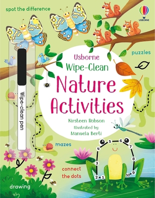 Wipe-Clean Nature Activities 1836051123 Book Cover