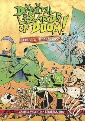 Paperback Digital Lizards of Doom Level One Dizzy Doom : The Digital Lizards of Doom Graphic Novel Series Vol 1 Book
