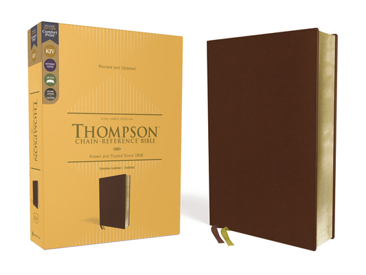 Kjv, Thompson Chain-Reference Bible, Genuine Le... 0310459257 Book Cover