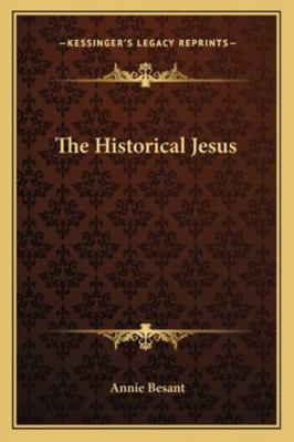The Historical Jesus 1162865687 Book Cover