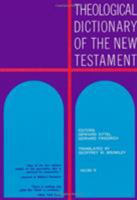 Theological Dictionary of the New Testament, Vo... 080282322X Book Cover
