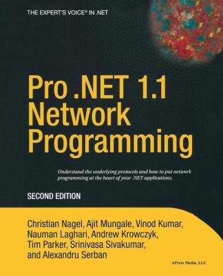 Pro .Net 1.1 Network Programming 1590593456 Book Cover