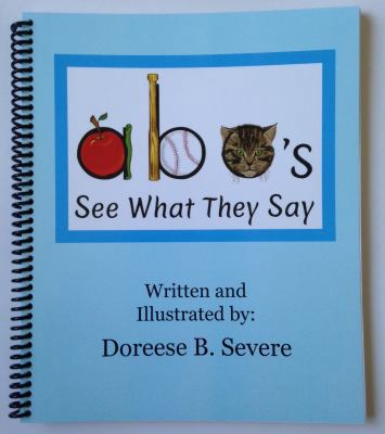 Paperback ABC's See What They Say Book