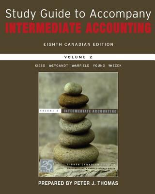 Study Guide to Accompany Intermediate Accountin... 0470153148 Book Cover
