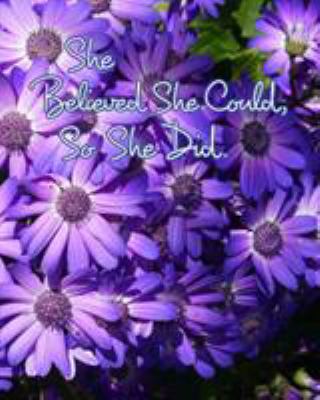 She Believed She Could, So She Did 0464317959 Book Cover