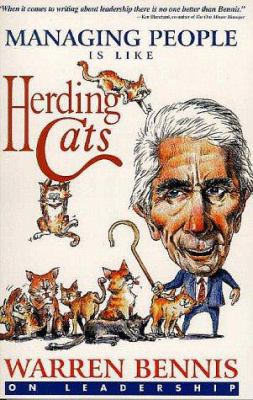Managing People Is Like Herding Cats: Warren Be... 189000961X Book Cover