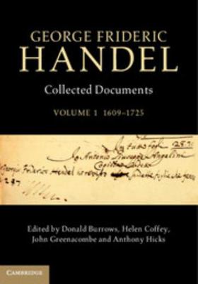 George Frideric Handel 1107019532 Book Cover