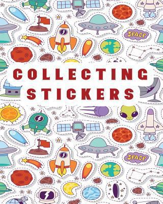 Paperback Collecting Stickers : Blank Sticker Book, 8 X 10, 64 Pages Book