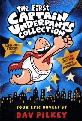 The First Captain Underpants Collection (Books ... 0439698626 Book Cover