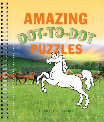 Amazing Dot-To-Dot Puzzles 1454911964 Book Cover