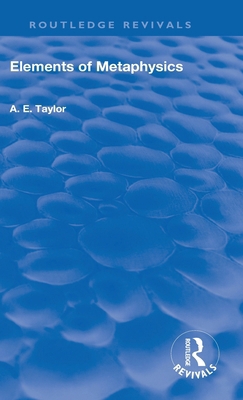 Elements of Metaphysics 113861663X Book Cover