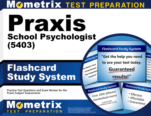 PRAXIS School Psychologist (5403) Flashcard Stu... 1516721799 Book Cover