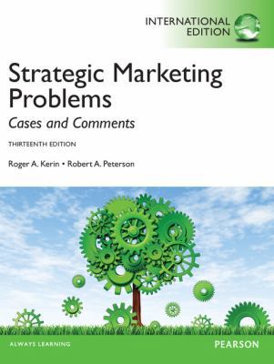 Strategic Marketing Problems International Edit... 0273768948 Book Cover