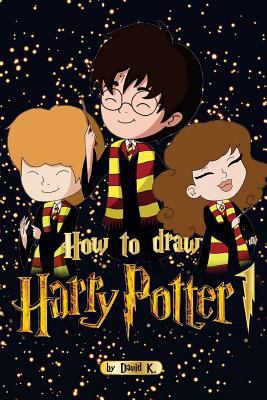 How to Draw Harry Potter 1: The Step-By-Step Ha... 1982083514 Book Cover