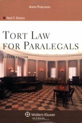 Tort Law for Paralegals 073555837X Book Cover