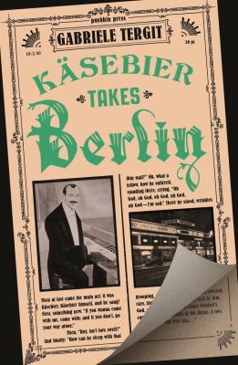 Käsebier Takes Berlin: Gabriele Tergit 1782276033 Book Cover