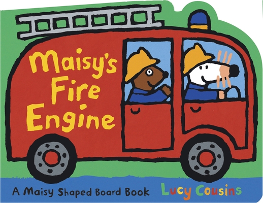 Maisy's Fire Engine: A Maisy Shaped Board Book B00CB5GOJ8 Book Cover