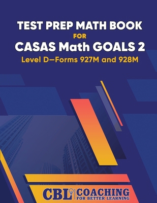 Test Prep Math Book for CASAS Math GOALS 2 Leve... B0DGB4TG98 Book Cover
