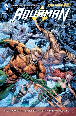 Aquaman Vol. 4: Death of a King (the New 52) 1401249957 Book Cover