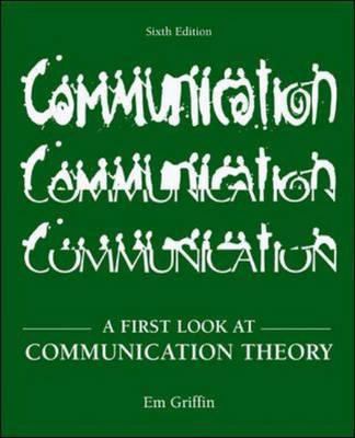 A First Look at Communication Theory 0073010189 Book Cover