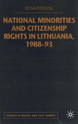 National Minorities and Citizenship Rights in L... 0333794680 Book Cover