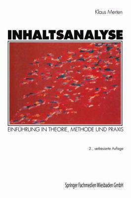 Inhaltsanalyse: Einführung in Theorie, Methode ... [German] 3531114425 Book Cover