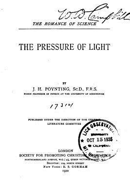 The Pressure of Light 1533550972 Book Cover