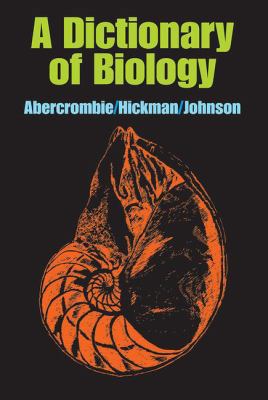 A Dictionary of Biology 1138518174 Book Cover
