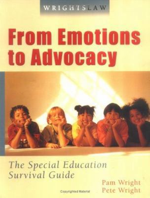 From Emotions to Advocacy: The Special Educatio... 1892320088 Book Cover