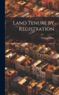 Land Tenure by Registration 1019682698 Book Cover