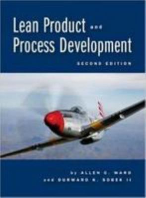 Lean Product and Process Development 1934109436 Book Cover