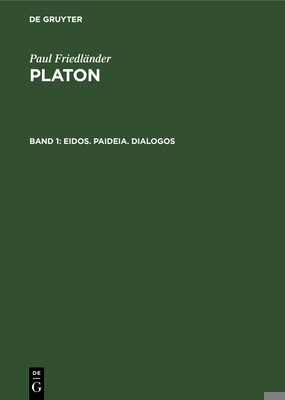 Eidos. Paideia. Dialogos [German] 3111318273 Book Cover
