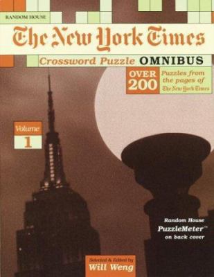 The New York Times Crossword Puzzle Omnibus, Vo... [Large Print] 0812935373 Book Cover