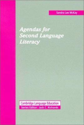 Agendas for Second Language Literacy 0521441188 Book Cover