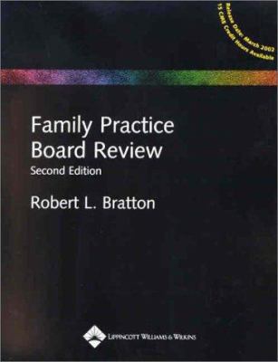 Family Practice Board Review 0781733928 Book Cover