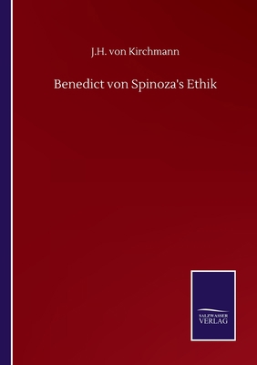 Benedict von Spinoza's Ethik [German] 375251082X Book Cover