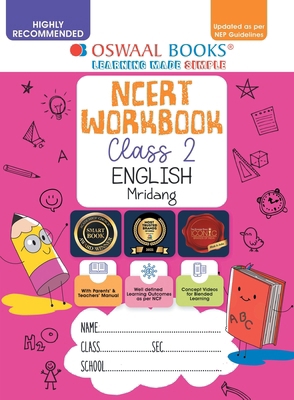Oswaal NCERT Workbook Class 2 English Mridang (... 9359587168 Book Cover