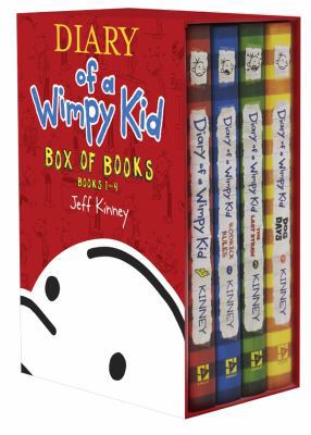 Diary of a Wimpy Kid Box of Books (1-4) 1419711822 Book Cover