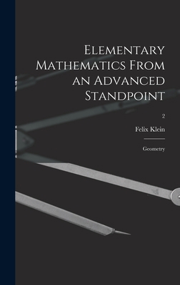 Elementary Mathematics From an Advanced Standpo... 1013846281 Book Cover