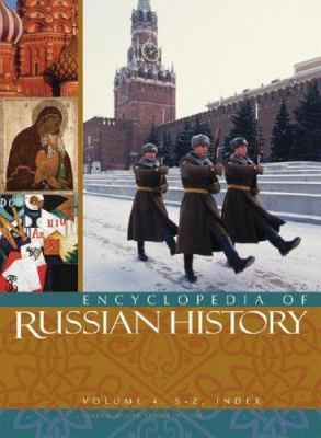 Encyclopedia of Russian History 0028656938 Book Cover