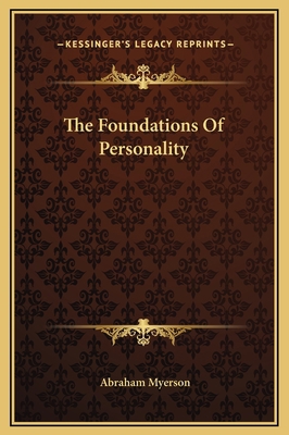 The Foundations Of Personality 1169306462 Book Cover