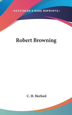 Robert Browning 0548033935 Book Cover