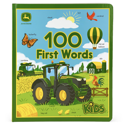 John Deere Kids 100 First Words 1680529374 Book Cover