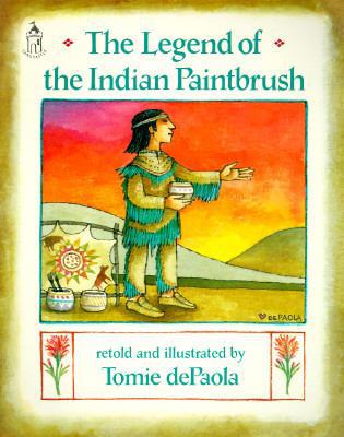 Legend of the Indian Paintbrush San 0399217770 Book Cover