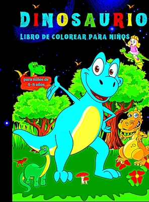 Libro de colorear de dinosaurios: para ni?os de... [Spanish] 8183280927 Book Cover