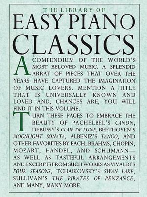 The Library of Easy Piano Classics B00A2R0NBW Book Cover