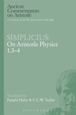 Simplicius: On Aristotle Physics 1.3-4 0715639218 Book Cover