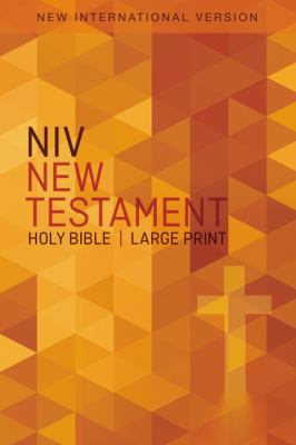 NIV, Outreach New Testament, Large Print, Paper... [Large Print] 0310446422 Book Cover