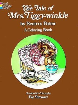 The Tale of Mrs. Tiggy-Winkle Coloring Book 0486248003 Book Cover